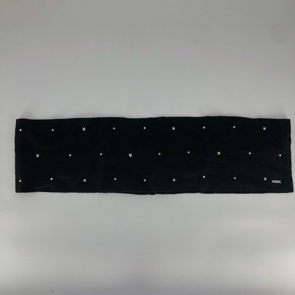 Karl Lagerfeld Women Infinity Black Winter Scarf - Picture 1 of 6